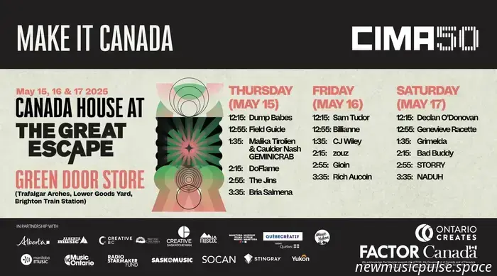 Canadian Music Dominated The Great Escape 2025