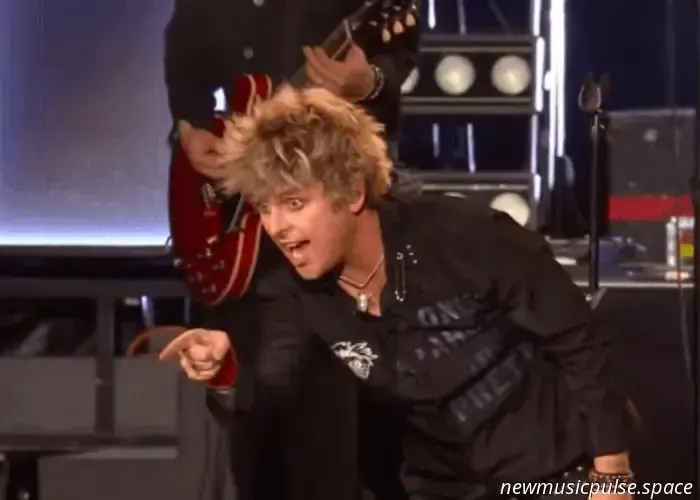 Billie Joe Armstrong dei Green Day affronta un fan al Festival degli uragani in Germania