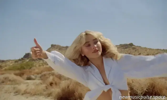 Sabrina Carpenter's "Manchild" is a sharp, glittering summer anthem with an edge - Atwood Magazine