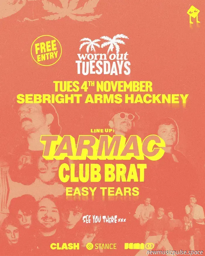 Worn Out Tuesday’s kehrt heute Abend, Dienstag, 4. November, ins Sebright Arms zurück.