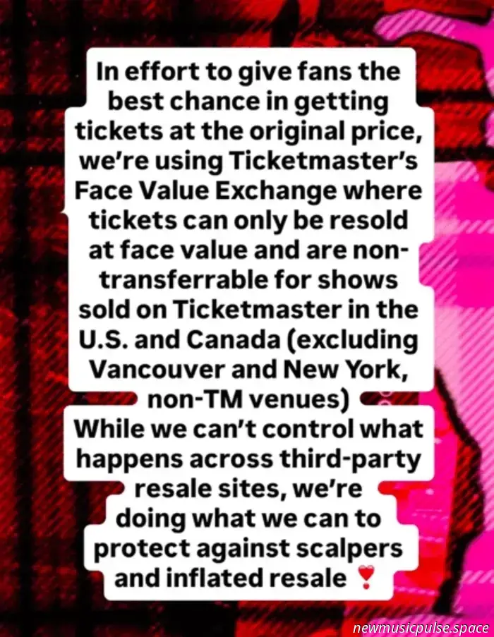 PinkPantheress se opone a la reventa de entradas