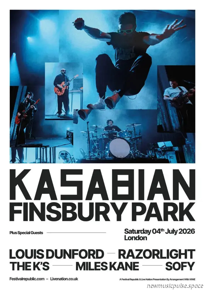 Kasabian Confirm Finsbury Park Concert in London; Ticket Purchase Details