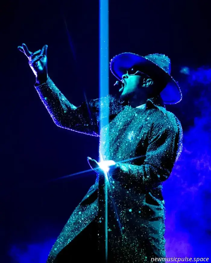 Usher's O2 Arena series concludes with an extravagant finale.