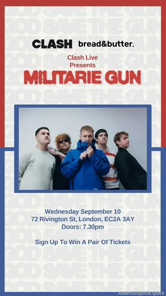 Vinci biglietti per il concerto intimo dei Militarie Gun al Clash di Londra mercoledì prossimo 10 settembre.