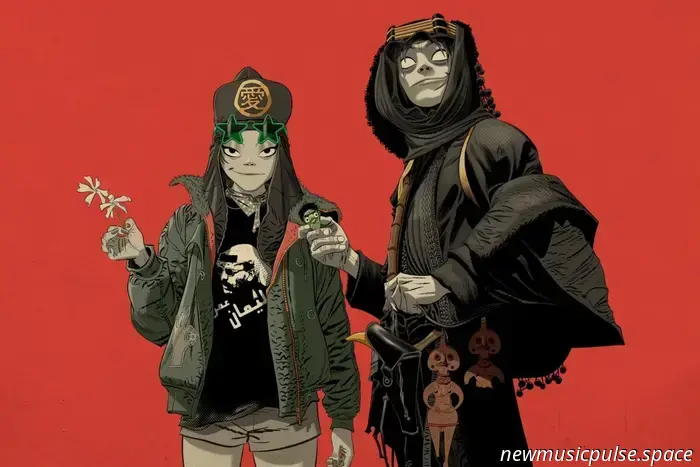 Gorillaz machen Halt in „Damaskus“ auf dem Weg zu „The Mountain“.