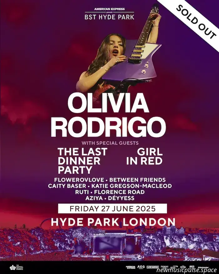 Olivia Rodrigo at BST Hyde Park: Complete Line-Up