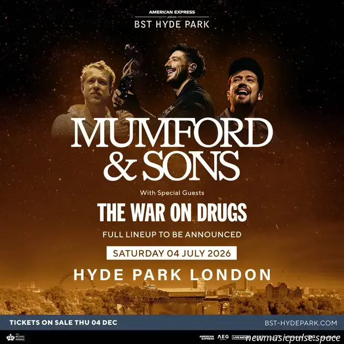 Mumford & Sons werden beim BST Hyde Park den Hauptact bilden.