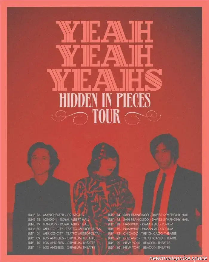 Да, Да, Да, Подтверждаю тур "Hidden In Pieces"