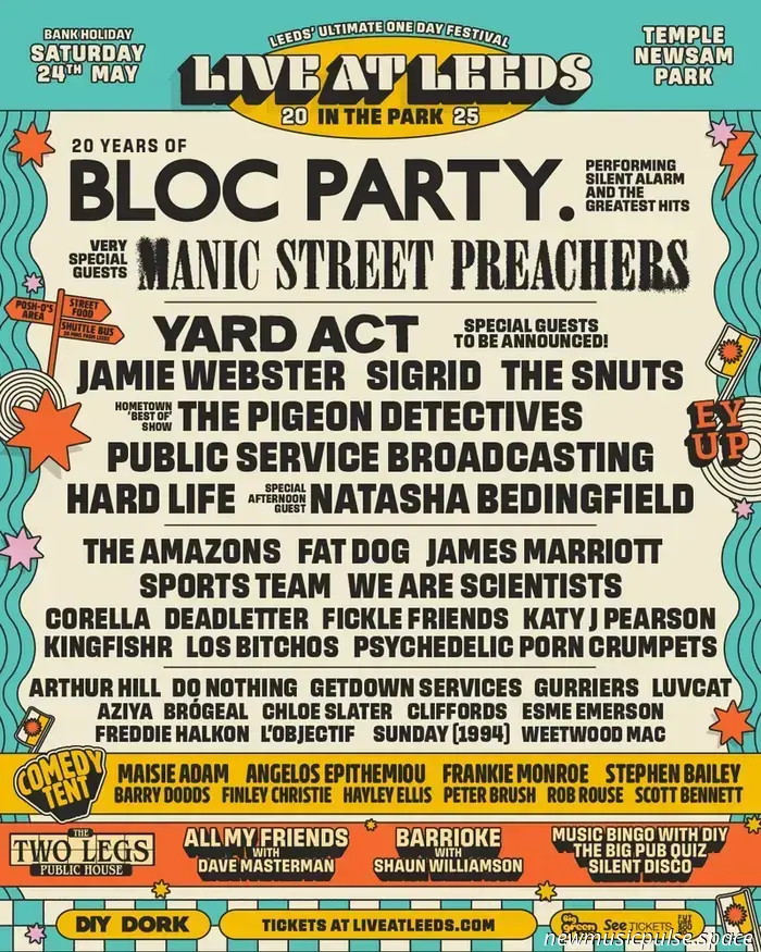 Live Update: Live At Leeds In The Park 2025