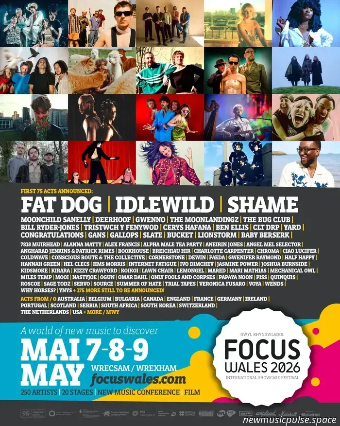 FOCUS Wales 2026: 75 neue Namen angekündigt