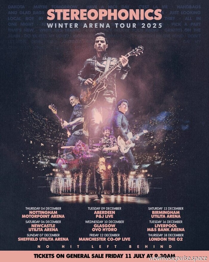 Stereophonics Announce Major Arena Tour; Ticket Purchase Details