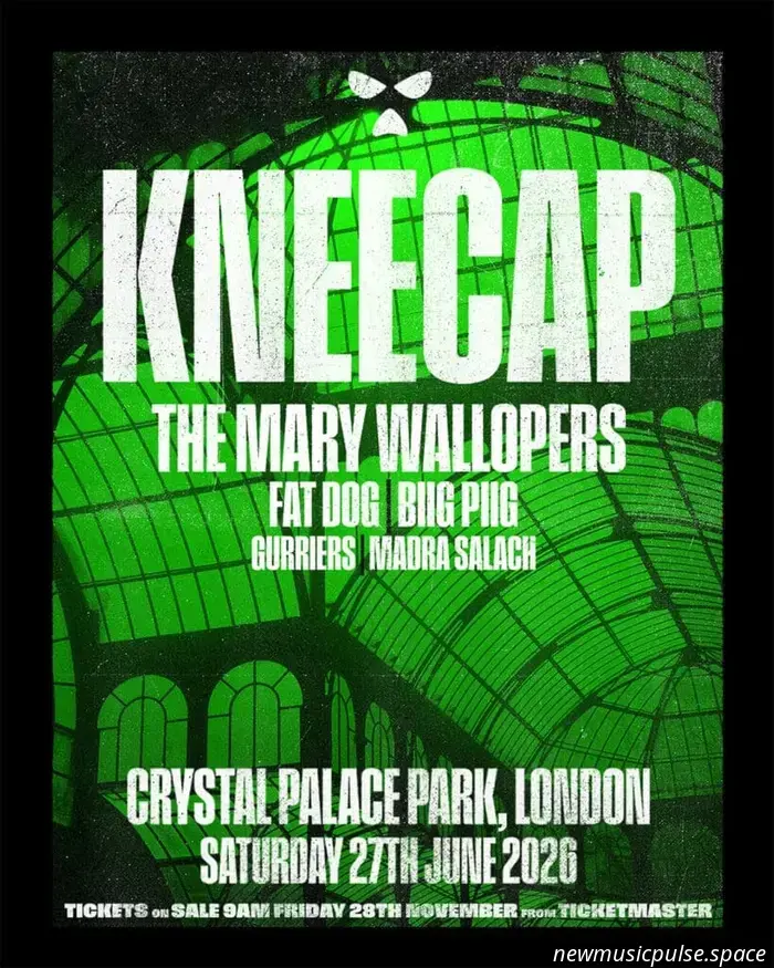 I Kneecap confermano un enorme concerto a Crystal Palace Park