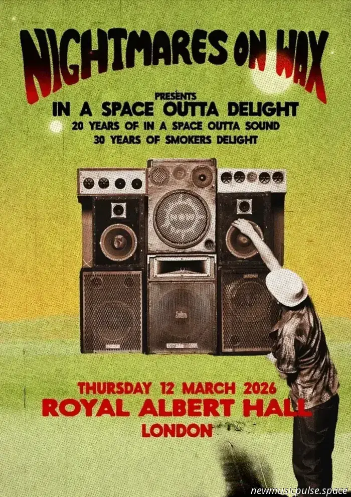 Nightmares on Wax kündigt das Jubiläumskonzert „IN A SPACE OUTTA DELIGHT“ in der Royal Albert Hall an.