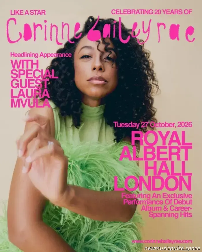 Corinne Bailey Rae bestätigt Konzert zum 20-jährigen Jubiläum in der Royal Albert Hall in London.
