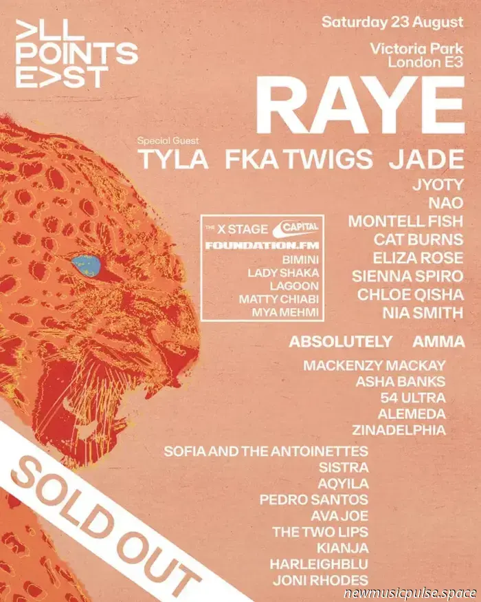 FKA twigs will be performing at All Points East 2025.