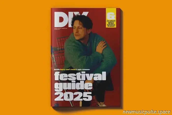 Barry Can't Swim ist der Coverstar von DIY's Festivalführer 2025!