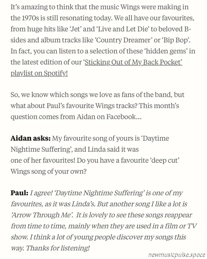 Nicht weniger, mehr wissen: Paul McCartney über „Daytime Nighttime Suffering“ – Atwood Magazine