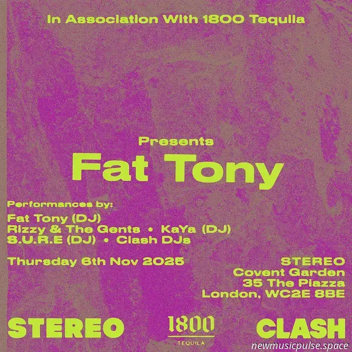 Clash Live kehrt ins STEREO zurück und bringt Fat Tony am Donnerstag, den 6. November, auf die Tanzfläche.
