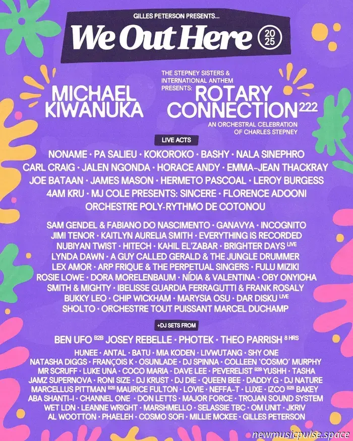 Festival We Out Here 2025: Noname, Jalen Ngonda, Rotary Connection 222 Añadido